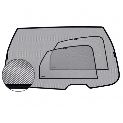 Sluneční clony Mercedes C-Class 2007-2014 (sedan) Laitovo