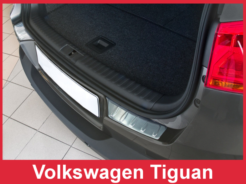 Ochranná lišta hrany kufru VW Tiguan 2007-2016 (matná) Avisa