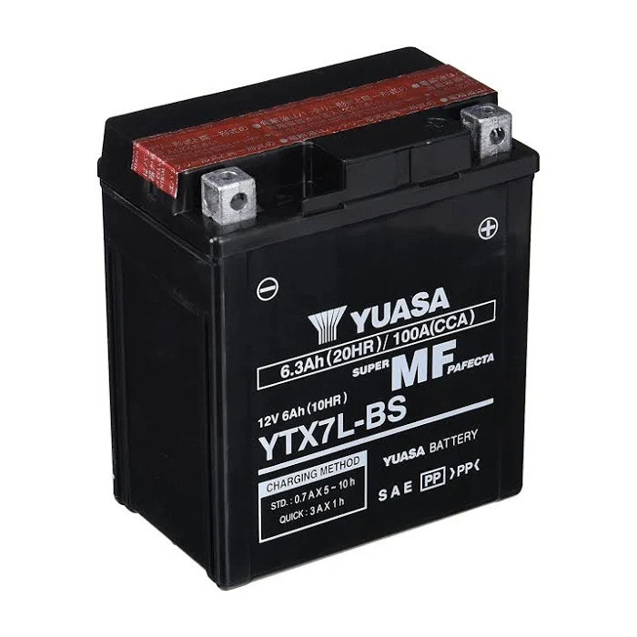 Motobaterie Yuasa Super MF YTX7L-BS Yuasa