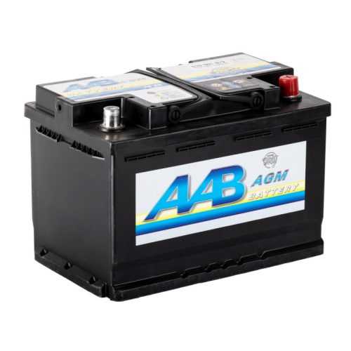 Autobaterie AAB AGM 70Ah