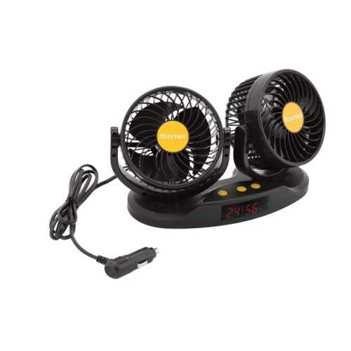 Ventilátor Duo s teploměrem (24V) Compass