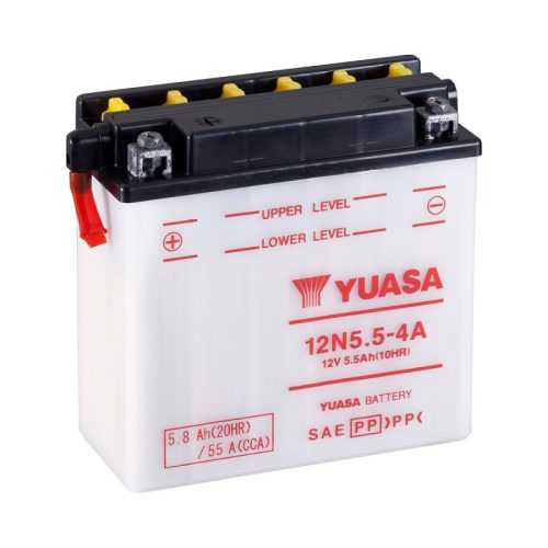 Motobaterie Yuasa Standard 12N5.5-4A Yuasa