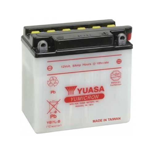 Motobaterie Yuasa Yumicron YB7L-B Yuasa