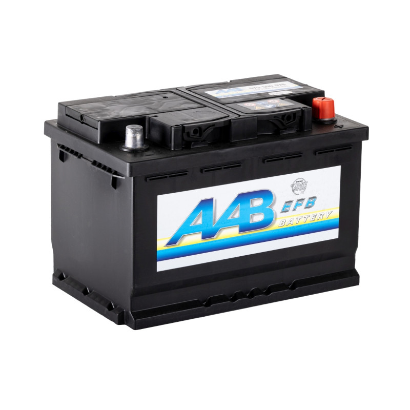 Autobaterie AAB EFB 70Ah