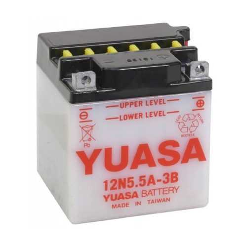 Motobaterie Yuasa Standard 12N5.5A-3B Yuasa