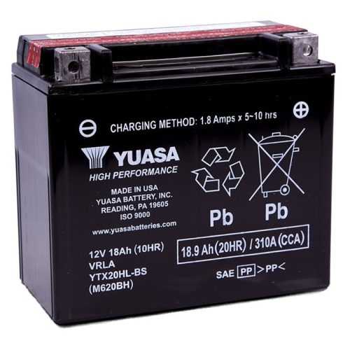 Motobaterie Yuasa Super MF YTX20HL-BS Yuasa